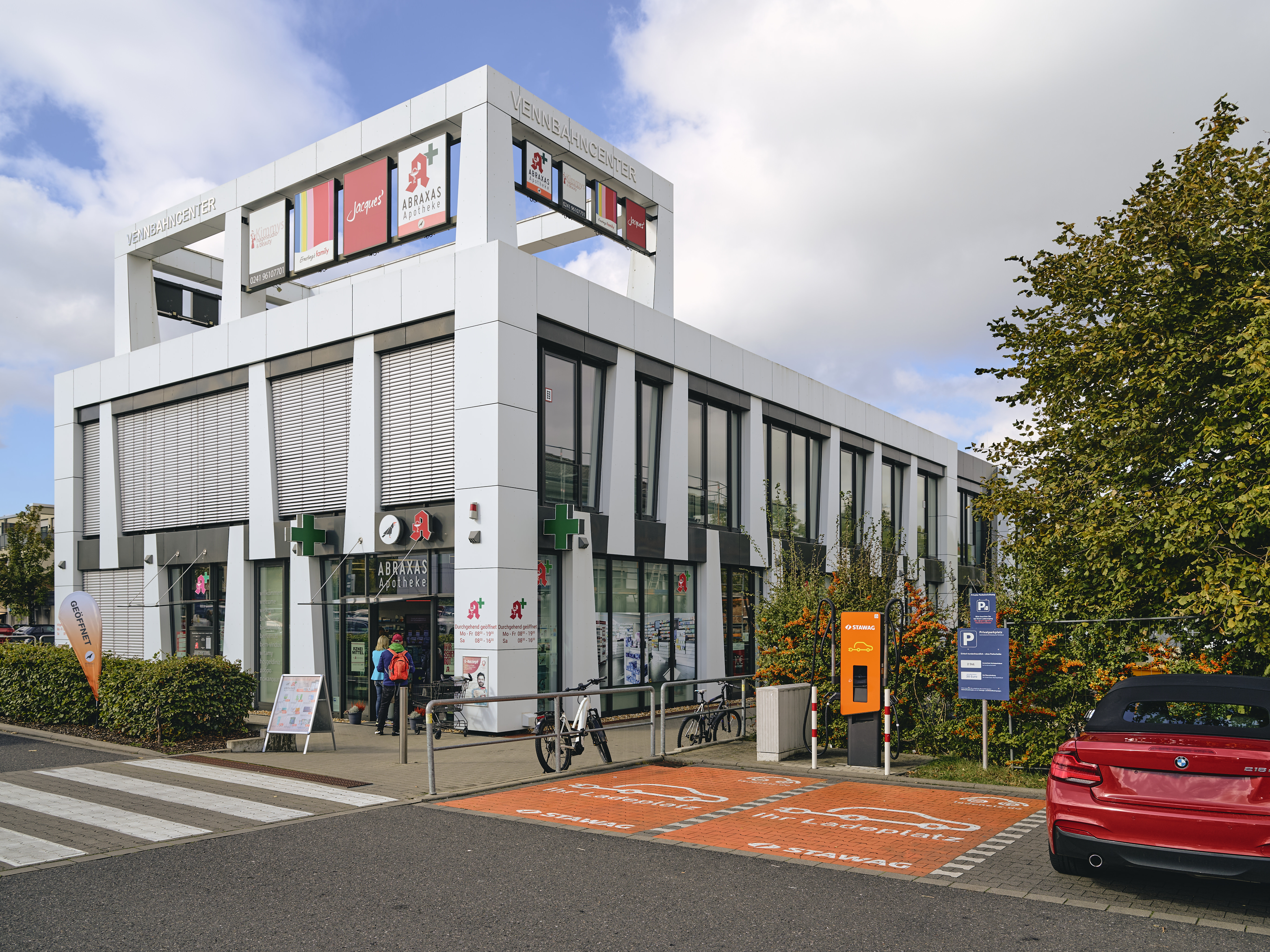 Stawag Schnelllader an Vennbahncenter