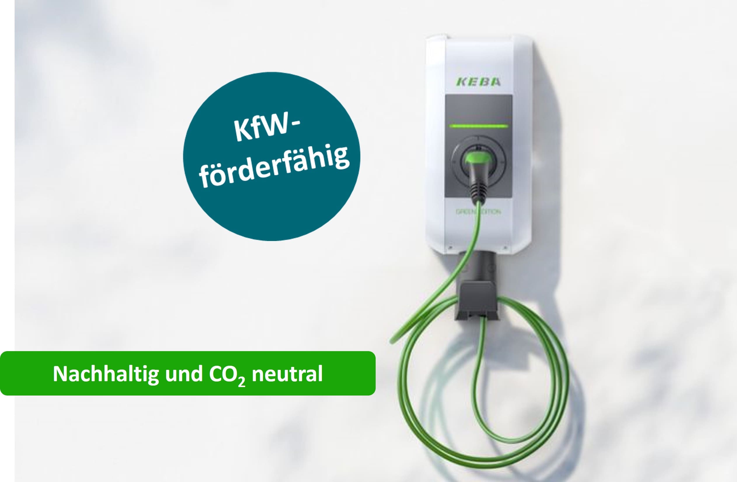 Wallbox KEBA KeContact P30 GREEN EDITION
