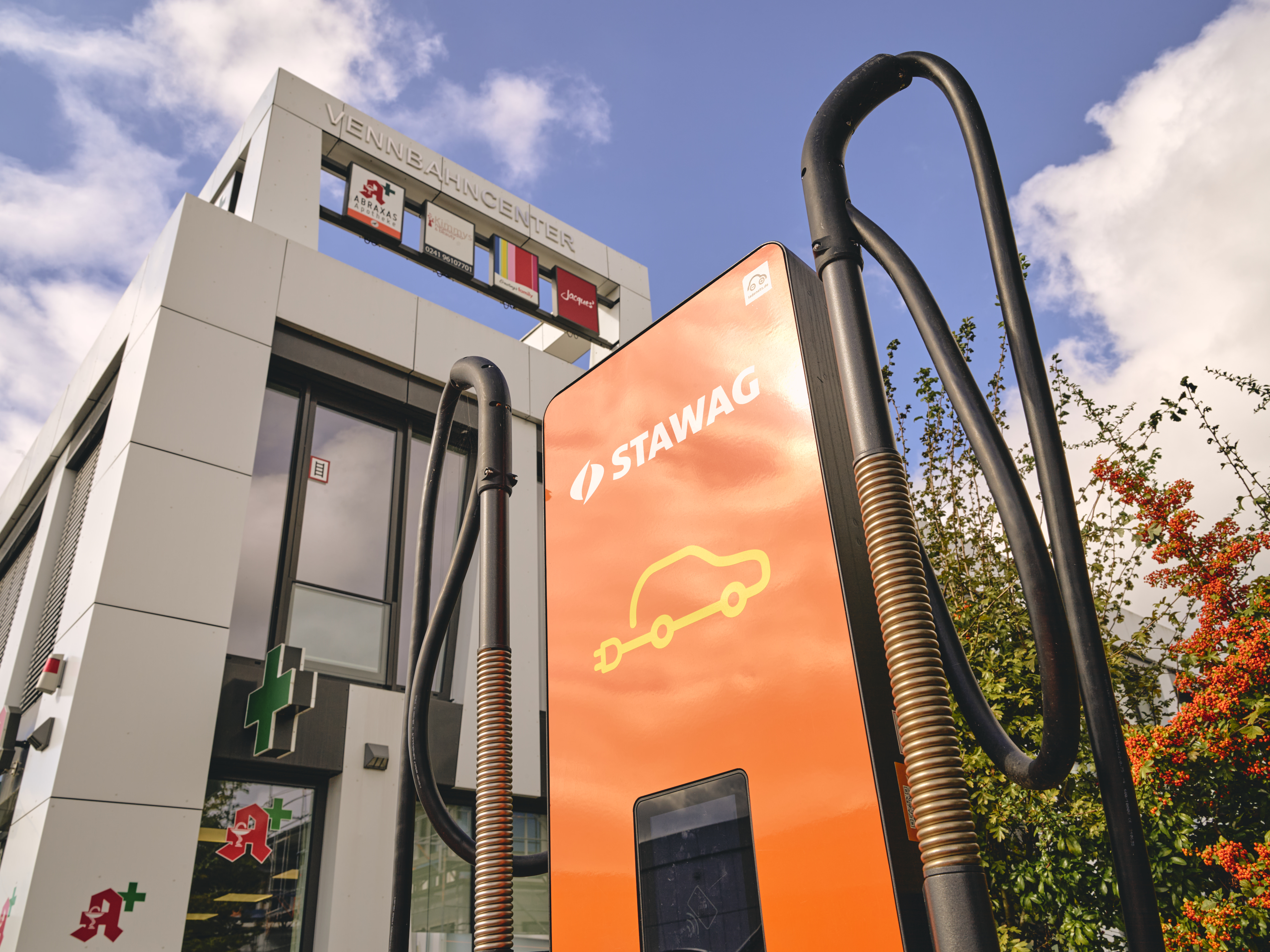 Stawag Schnelllader an Vennbahncenter